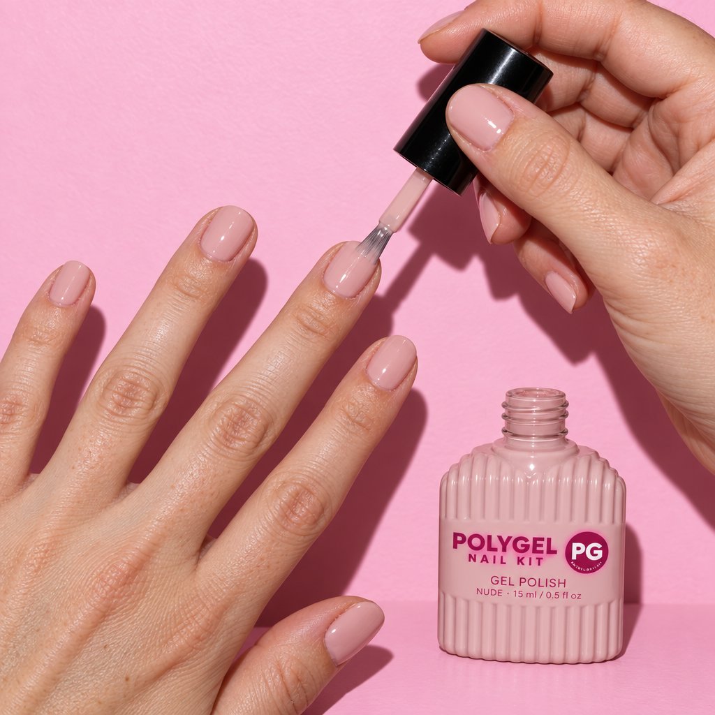 Gel Nail Polish, Nude