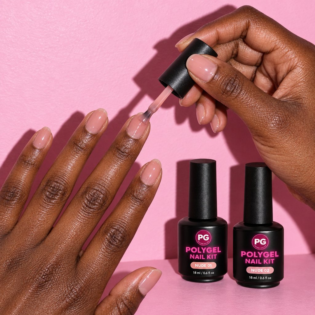 Nude Builder Gel Set, 4 Shades