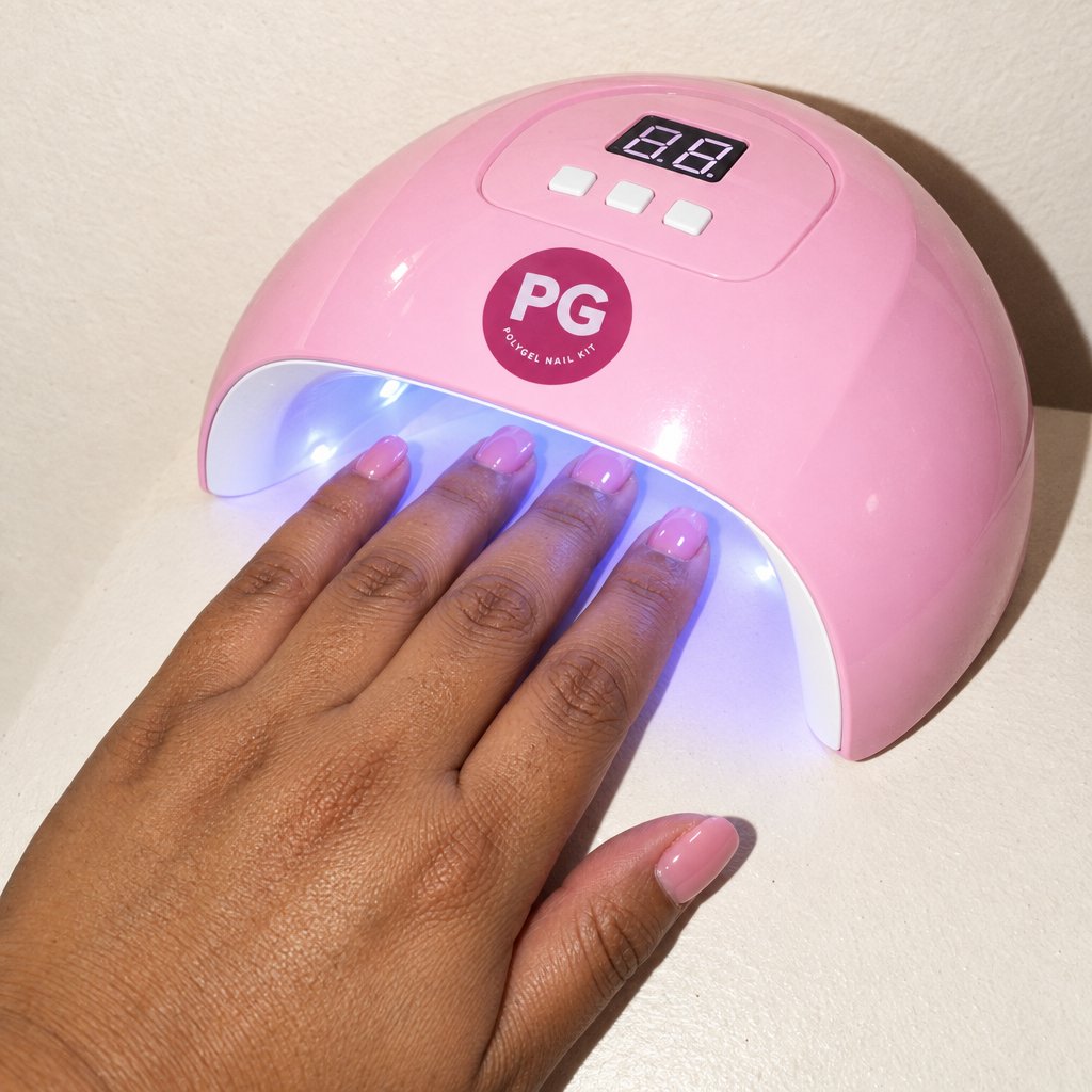 Gel Polish Kit with Lamp and Drill