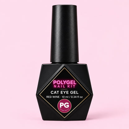 Cat Eye Gel Polish, Red Wine