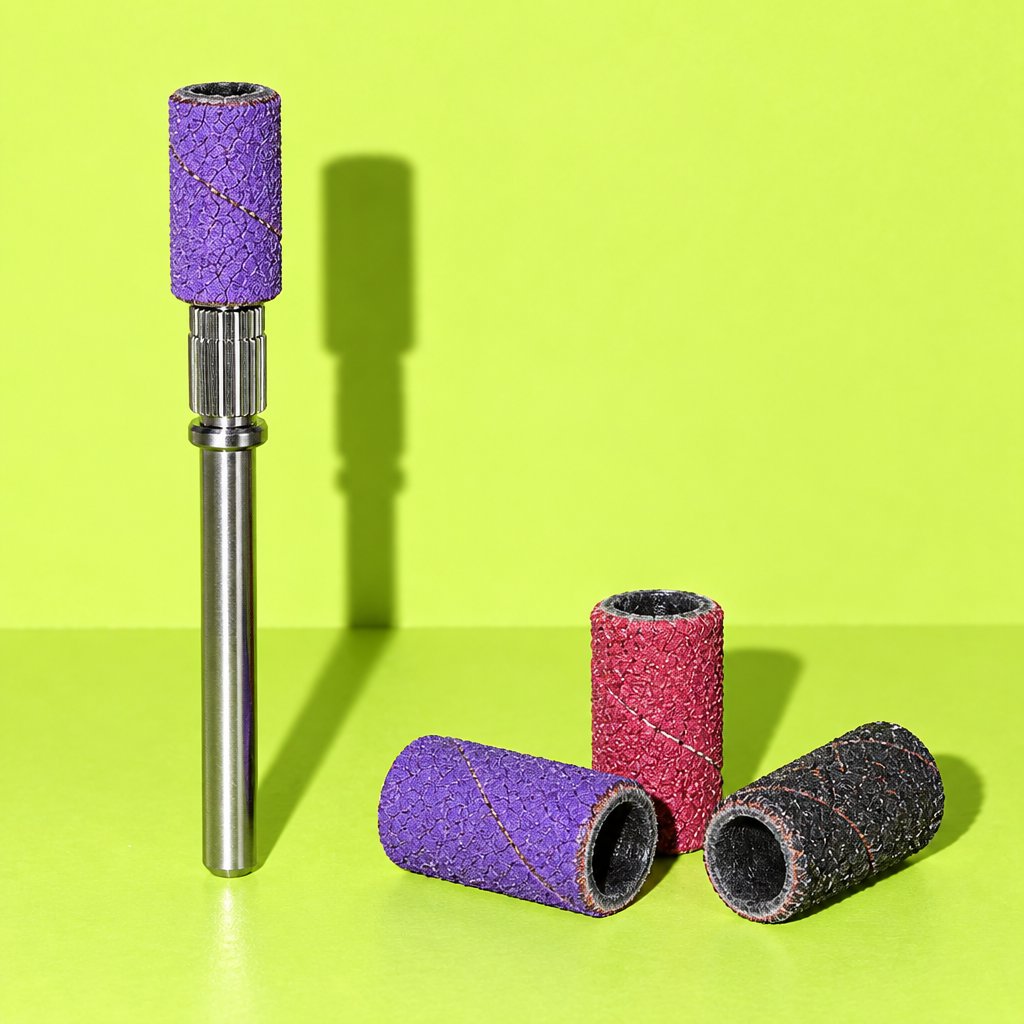 Nail Sanding Bands, 100 with Mandrel