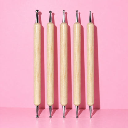 Nail Dotting Tool Set, 5 Piece