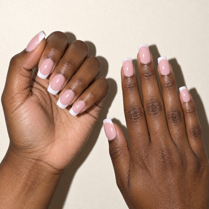 French Tip Press-On Nails, 120 Count