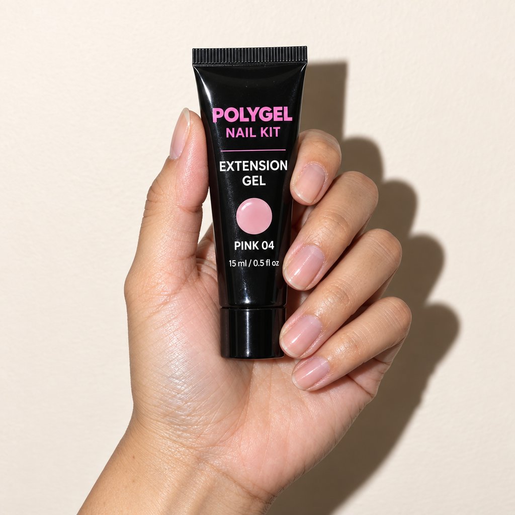 PolyGel Nail Kit with LED Lamp