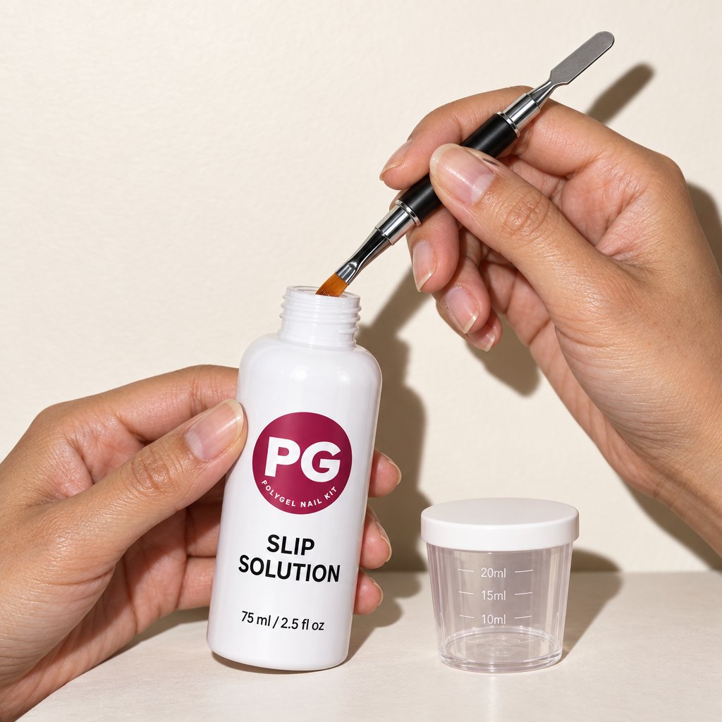 Slip Solution with Dual Brush